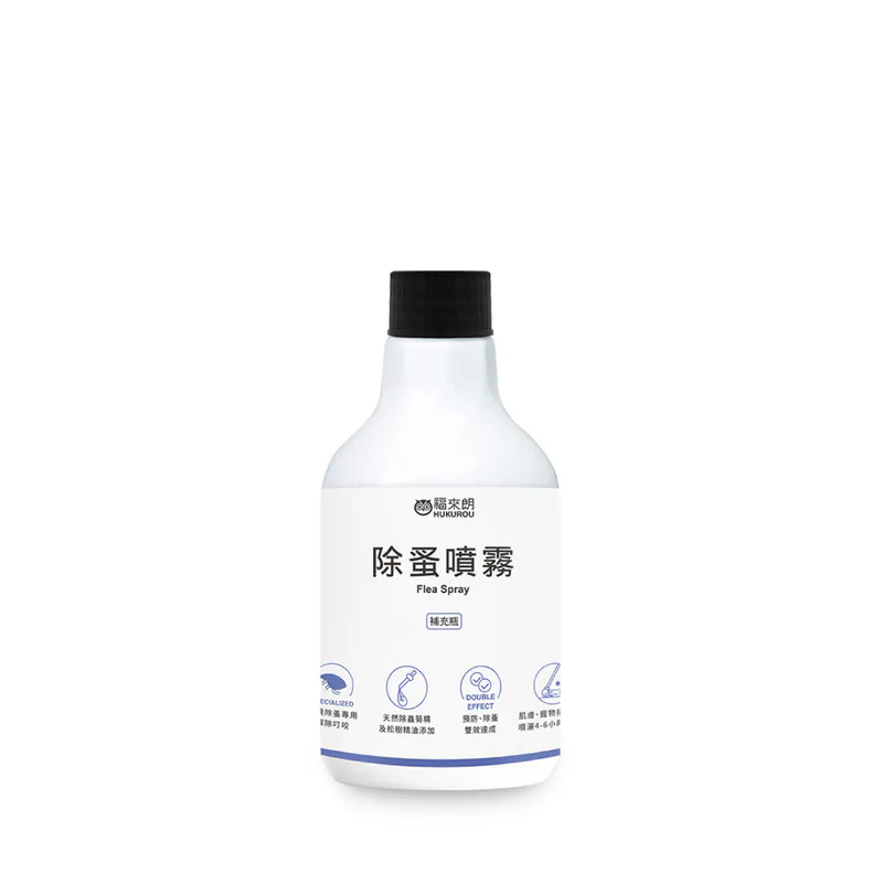 除蚤噴霧補充瓶 - 500ml-12入